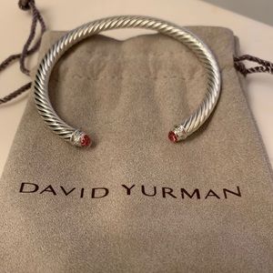 David Yurman Pink Tourmaline + Diamond bracelet